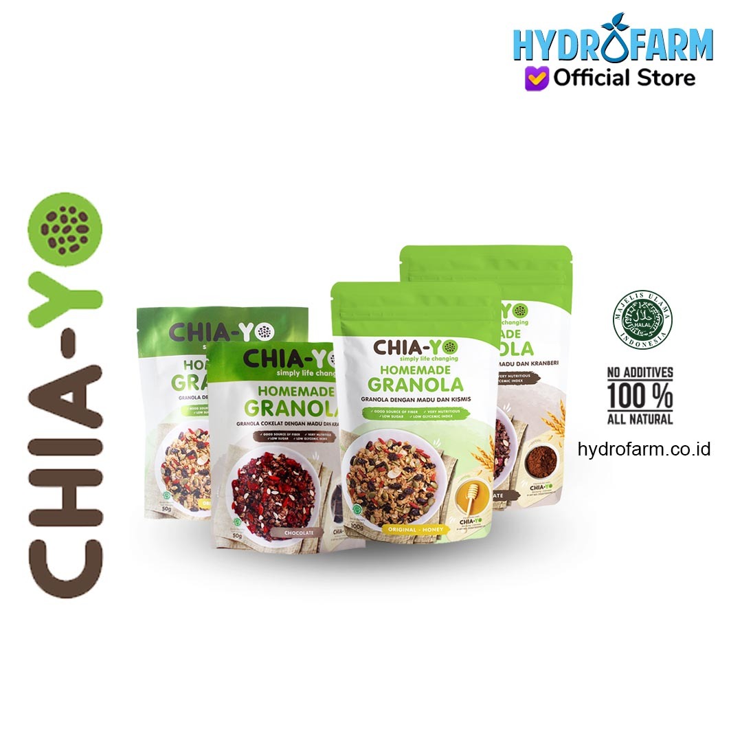 Healthy Granola Homemade - Chia Yo