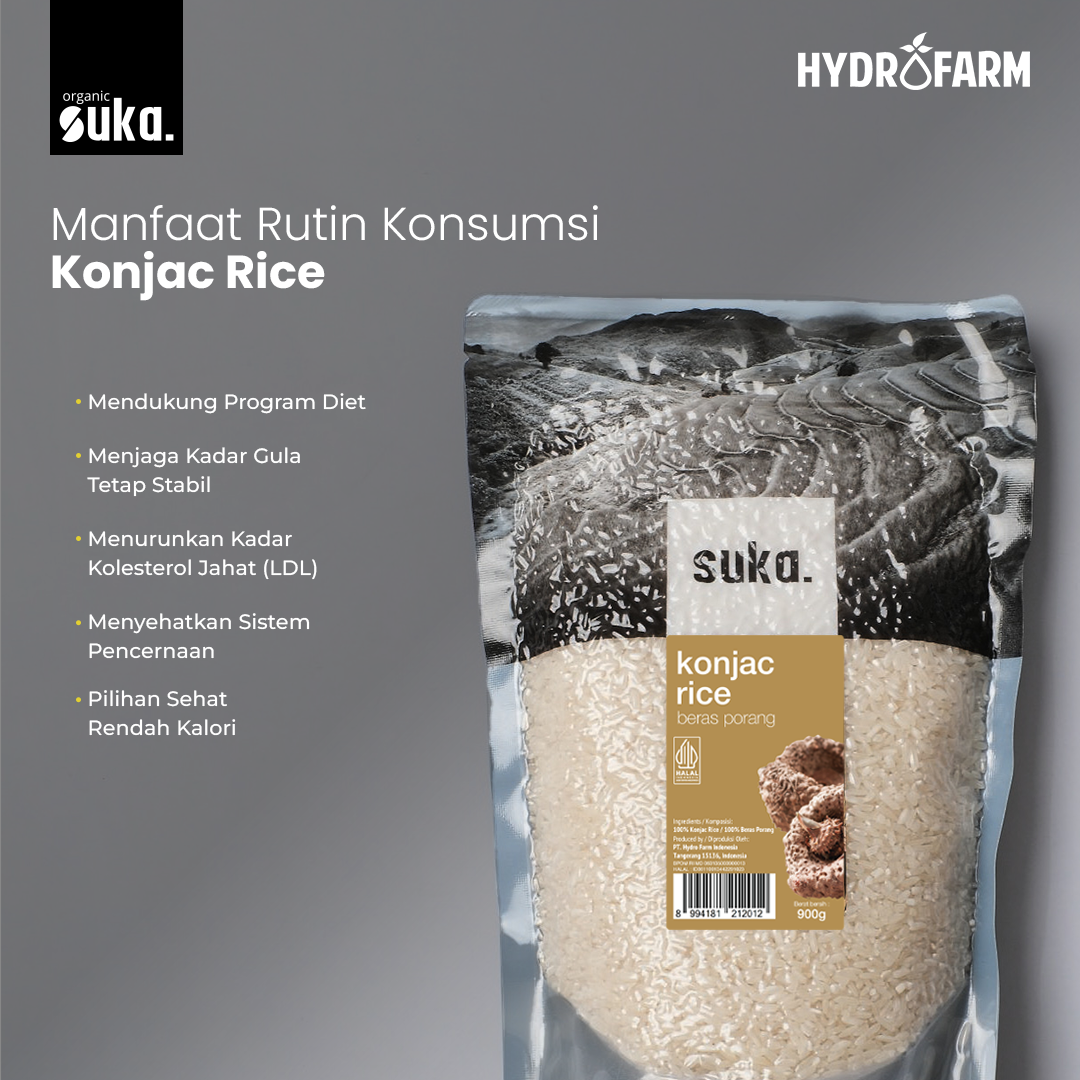 Suka - Organic Konjac Rice / Beras Porang Organik
