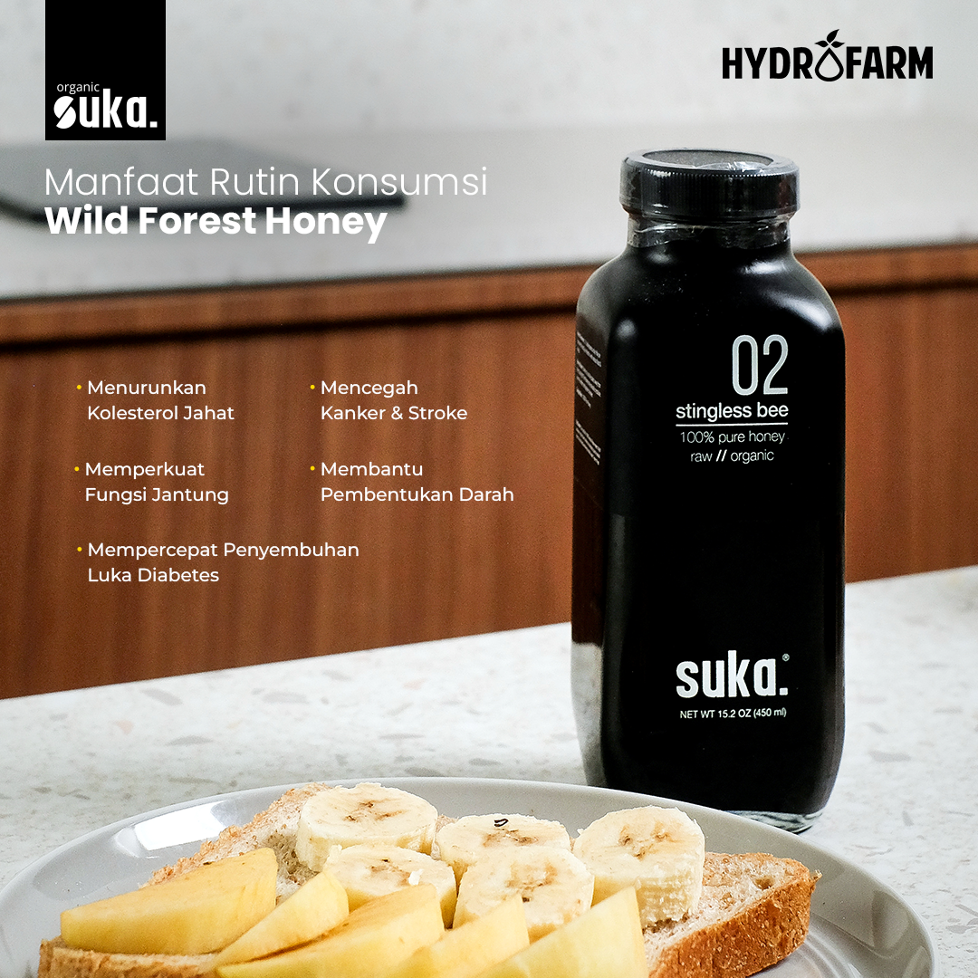Stingless Bee Honey / Madu Trigona Stingless Bee (320gr) - SUKA