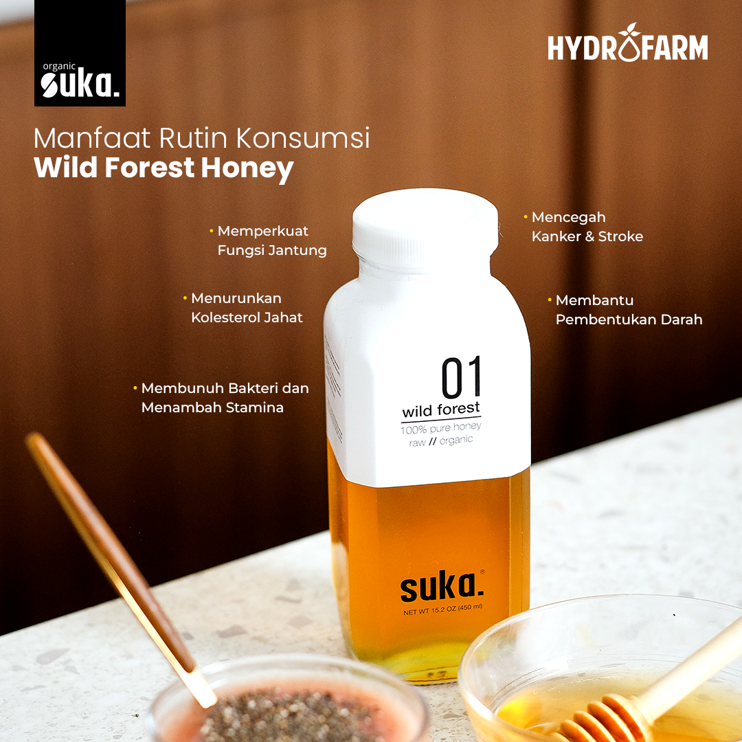Wild Forest Honey  / Madu Hutan Liar (320gr) - SUKA