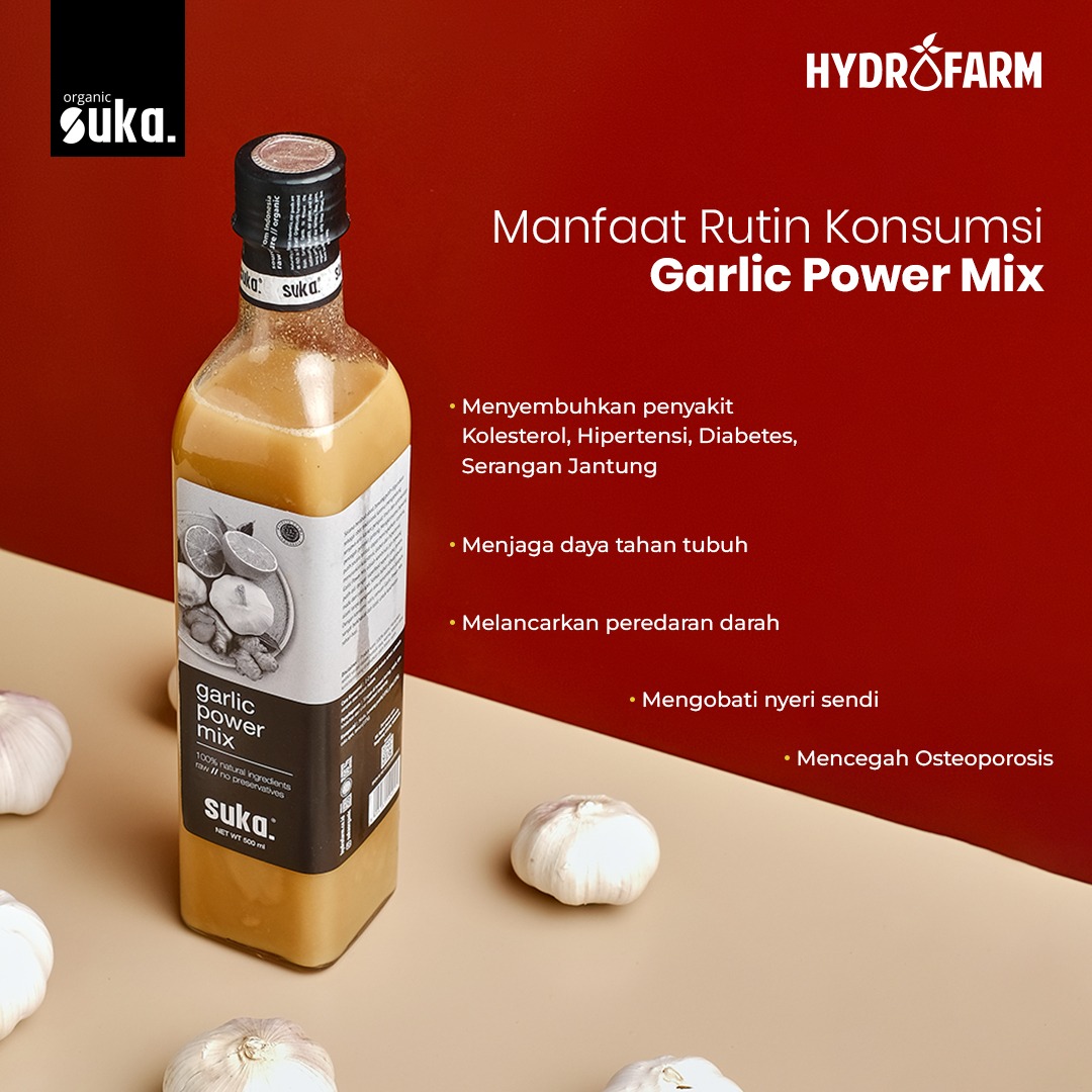Garlic Power / Jus Bawang Putih Herbal (250ml) - SUKA