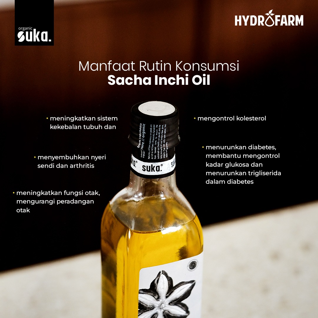 Minyak Sacha Inchi Oil (250ml) - SUKA