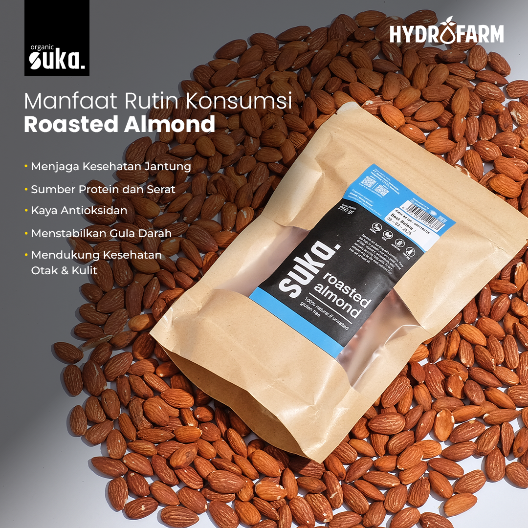 Roasted Almond / Kacang Almond - SUKA