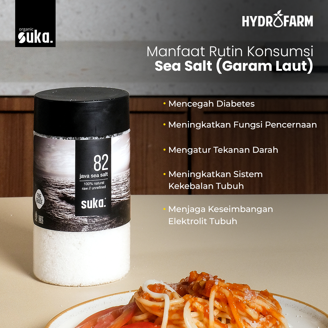 Java Sea Salt Coarse / Garam Laut Natural - SUKA