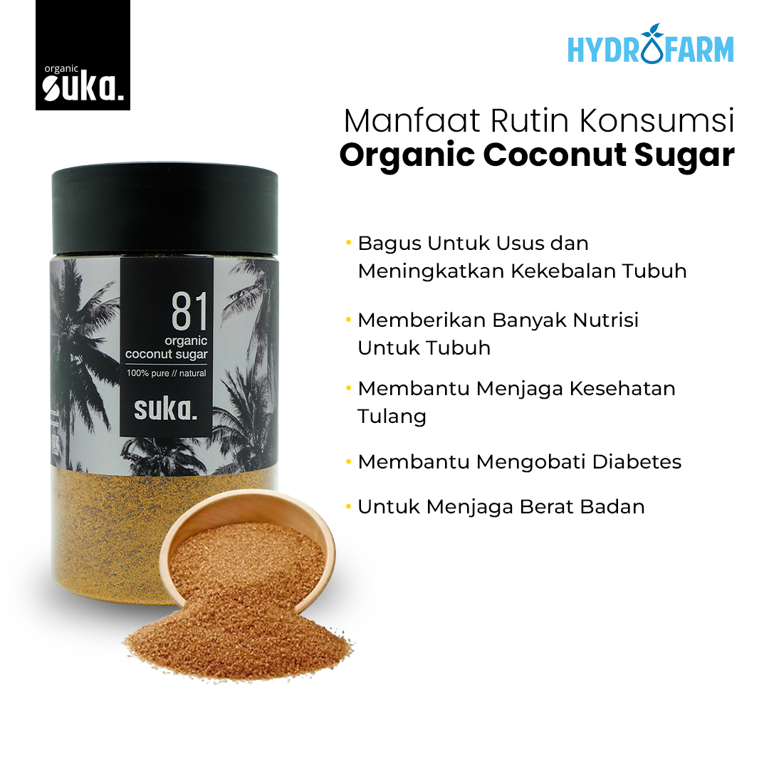 Organic Coconut Sugar / Gula Kelapa Organik - SUKA
