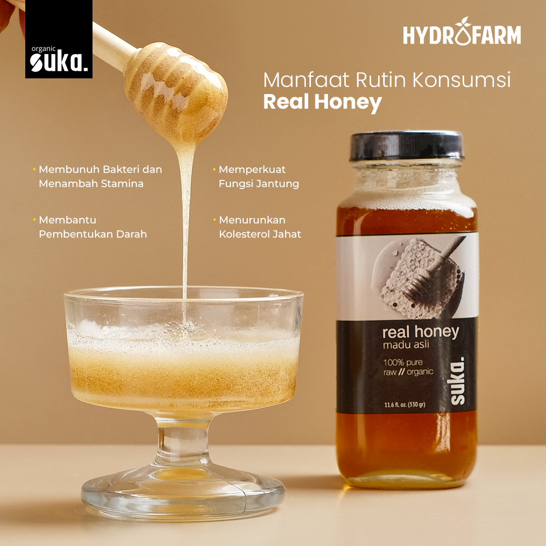 Suka - Real Honey / Madu Asli Organik (600gr)