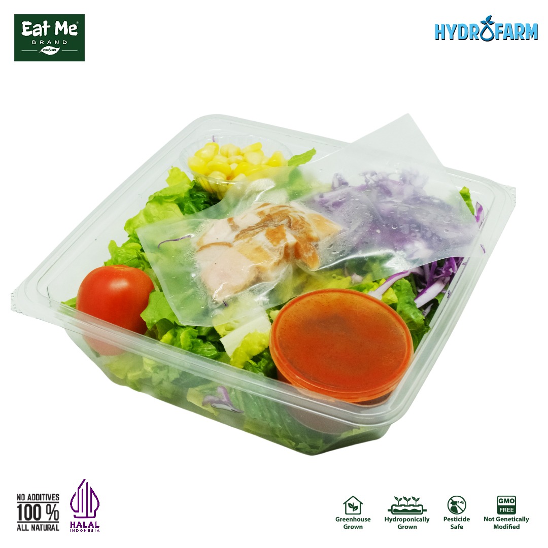 Eat Me Brand - Salad Kit Smoked Chicken With Korean Gochujang