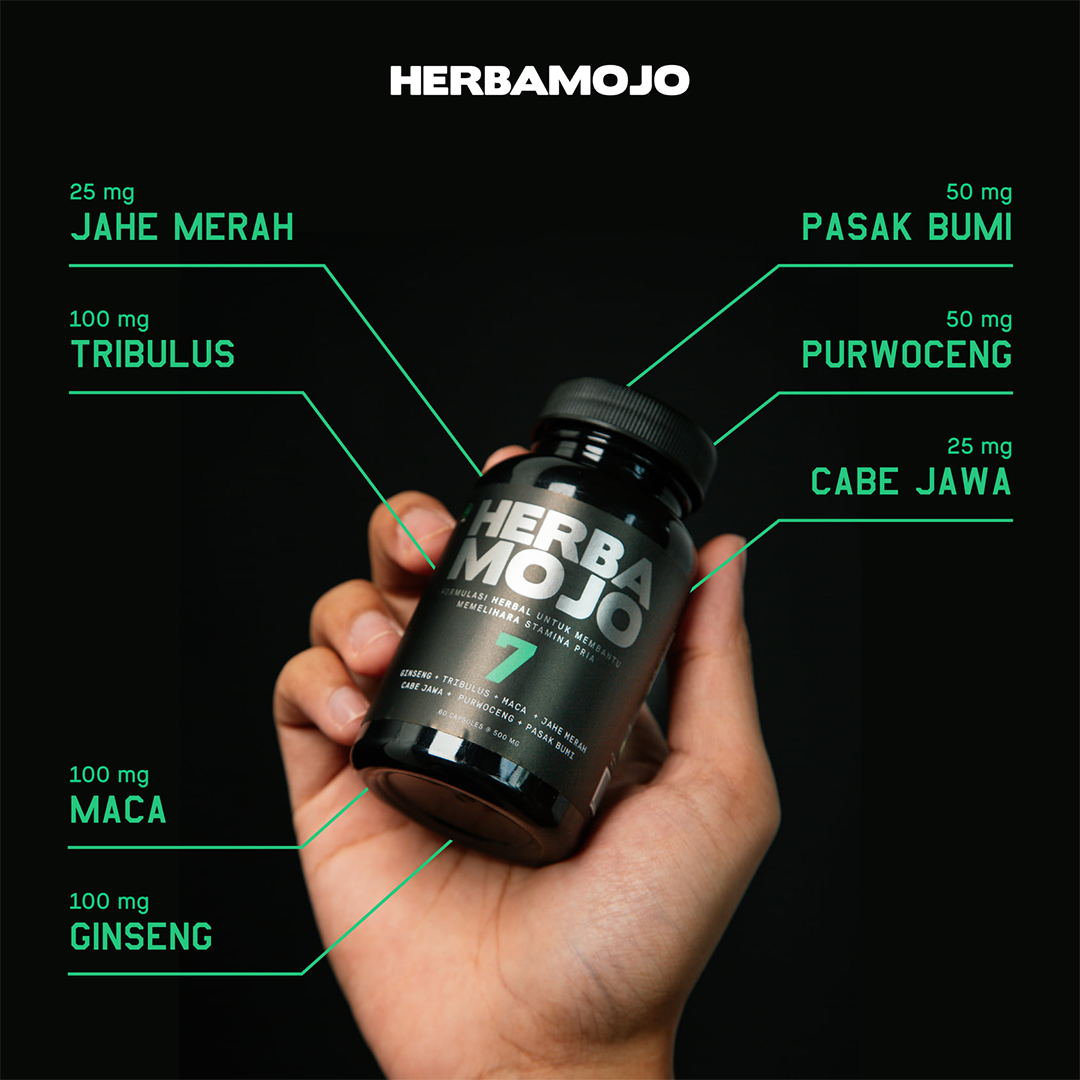 Herbana  - Herbamojo Stamina Pria Capsule