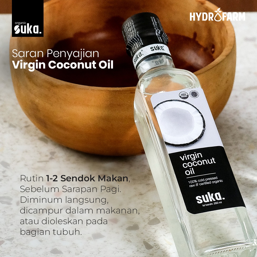 Minyak Kelapa VCO (250ml) - SUKA