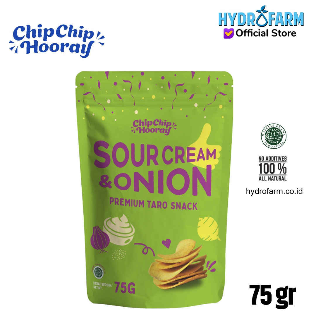 Sour Cream And Onion - Chip Chip Hooray