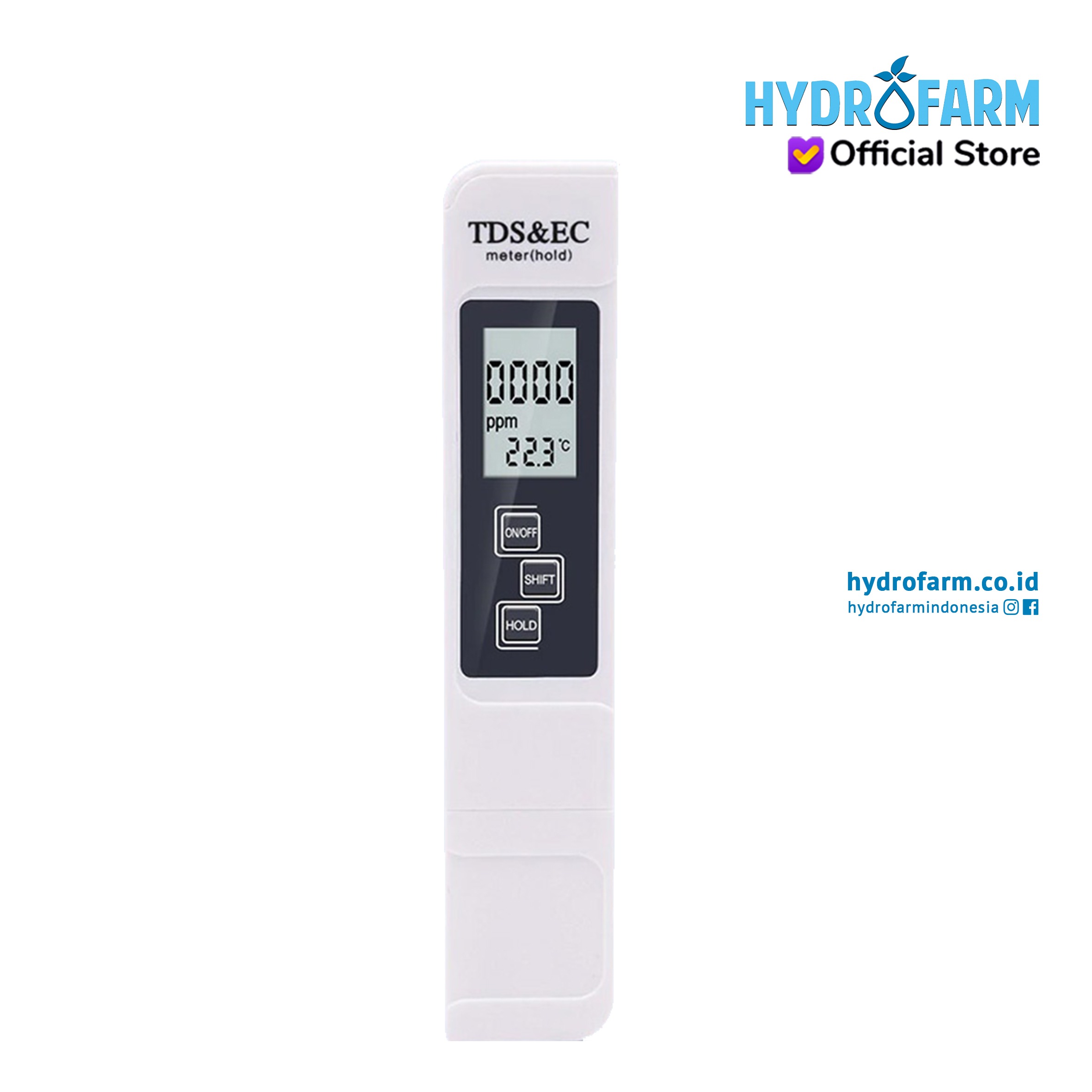 Tds Ec Meter Digital 4 Digit - Hydrofarm