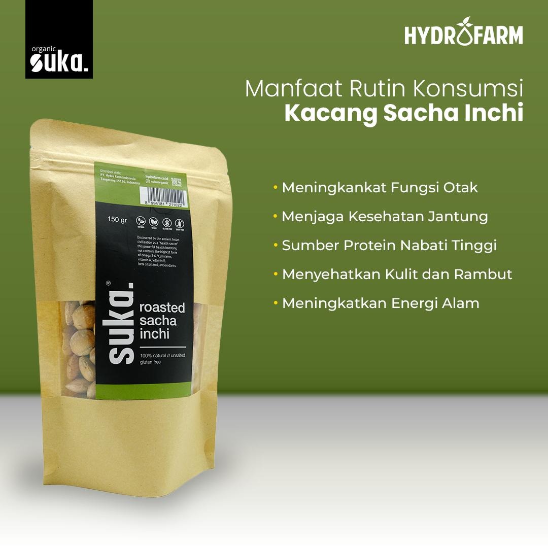 Suka Organic - Paket Beli 2 Black Garlic + FREE 1 Roasted Sacha Inchi Bundle Promo