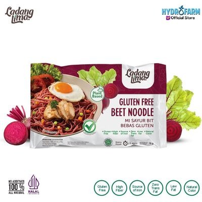 Ladang Lima - Beet Veggie Noodle / Mie Sayur Beet Gluten Free