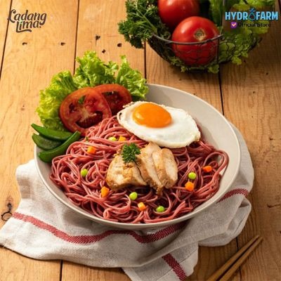 Ladang Lima - Beet Veggie Noodle / Mie Sayur Beet Gluten Free