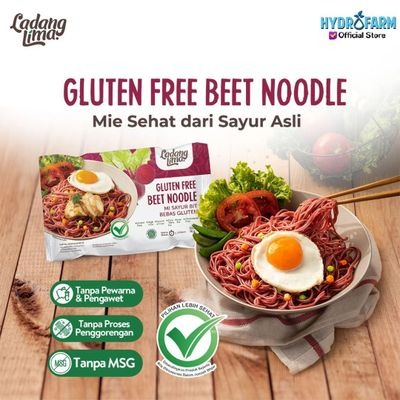 Ladang Lima - Beet Veggie Noodle / Mie Sayur Beet Gluten Free