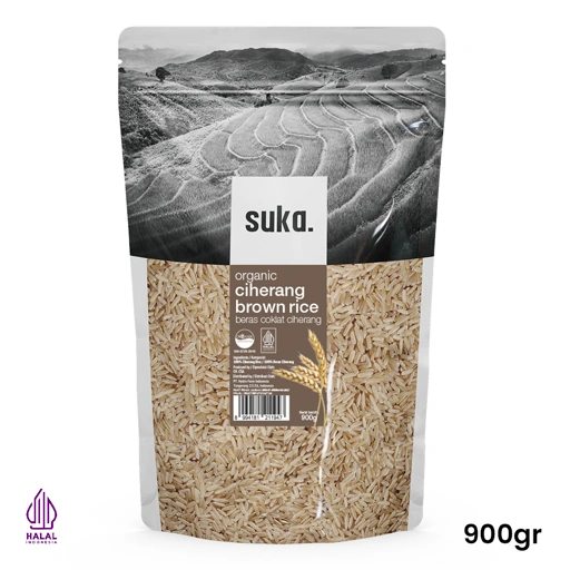 Image of  Organic Ciherang Brown Rice / Beras Coklat Ciherang - SUKA