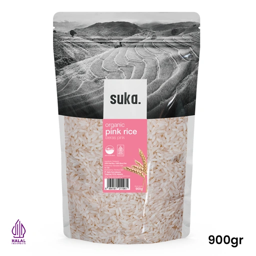 Image of Organic Pink Rice / Beras Organik Pink - SUKA