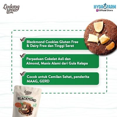 Ladang Lima - Blackmond Cookies Gluten Free