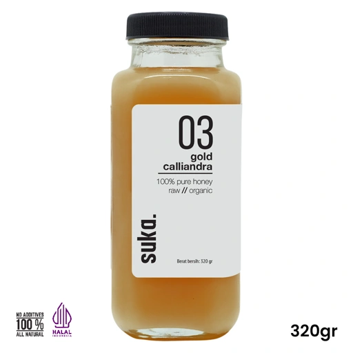Image of Gold Calliandra Honey / Madu Gold Calliandra Organik (320gr) - SUKA