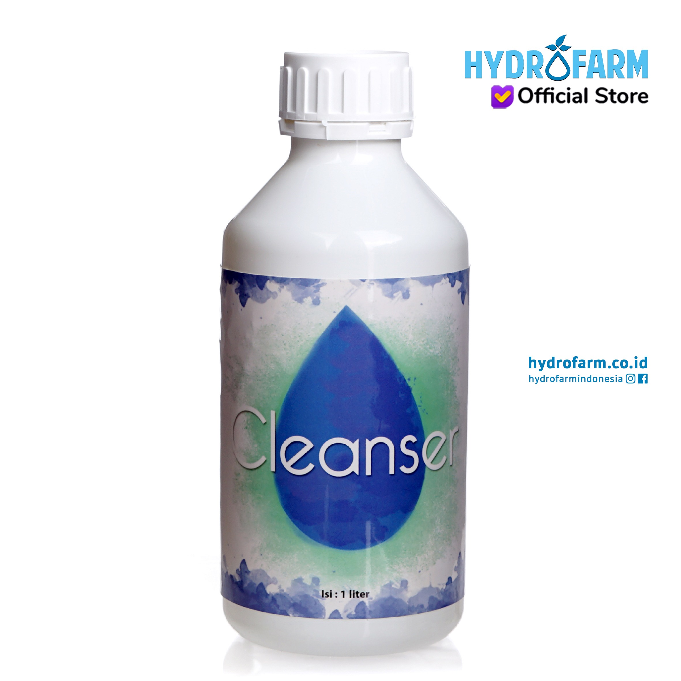Cleanser Solution / Cairan Pembersih Hidroponik (1 Liter) - Hydrofarm