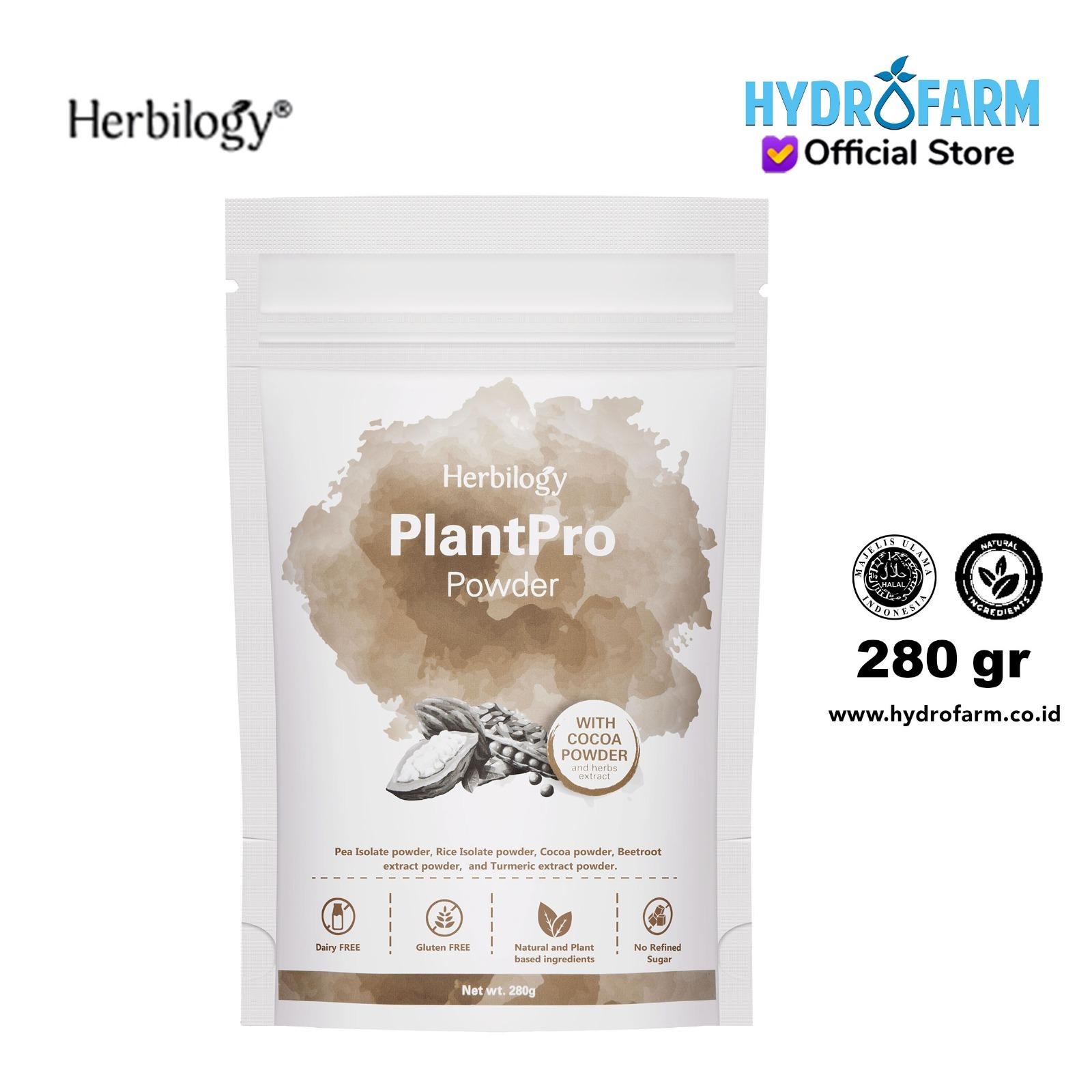 Herbilogy - Plantpro Protein Powder Cocoa And Herbs