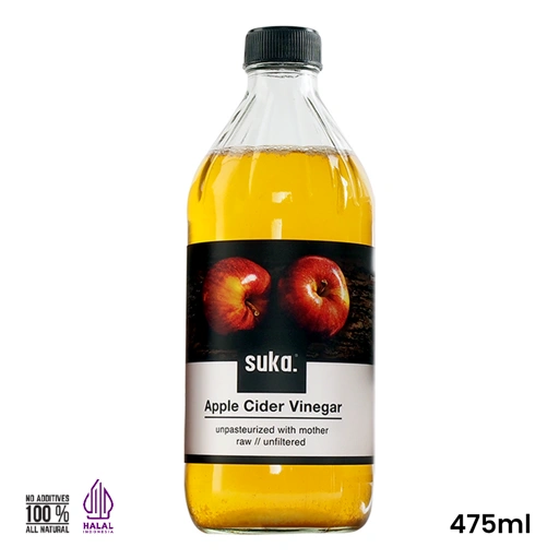 Image of Apple Cider Vinegar with Mother (Cuka Apel) - SUKA