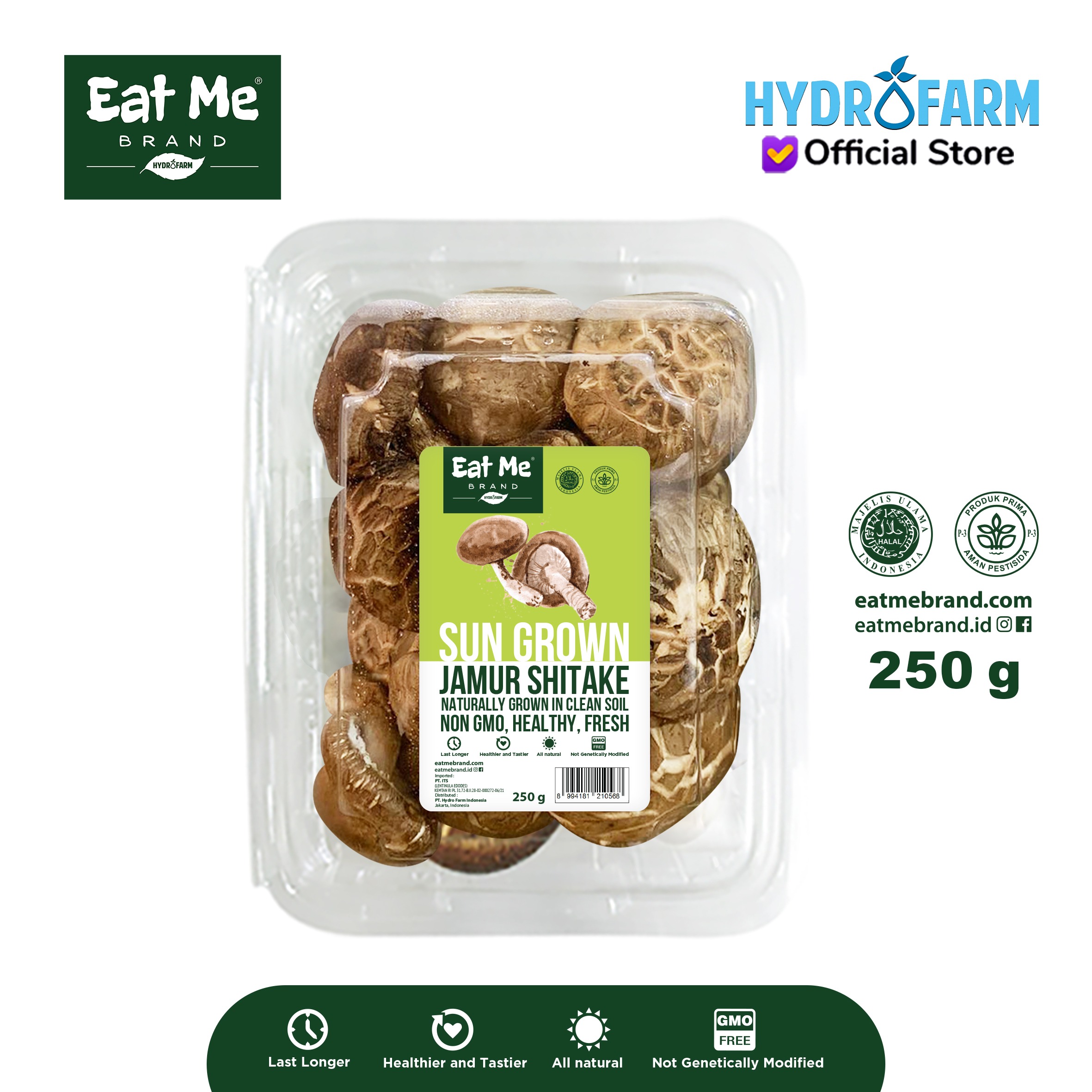 Jamur Shitake Pack - Eat Me Brand