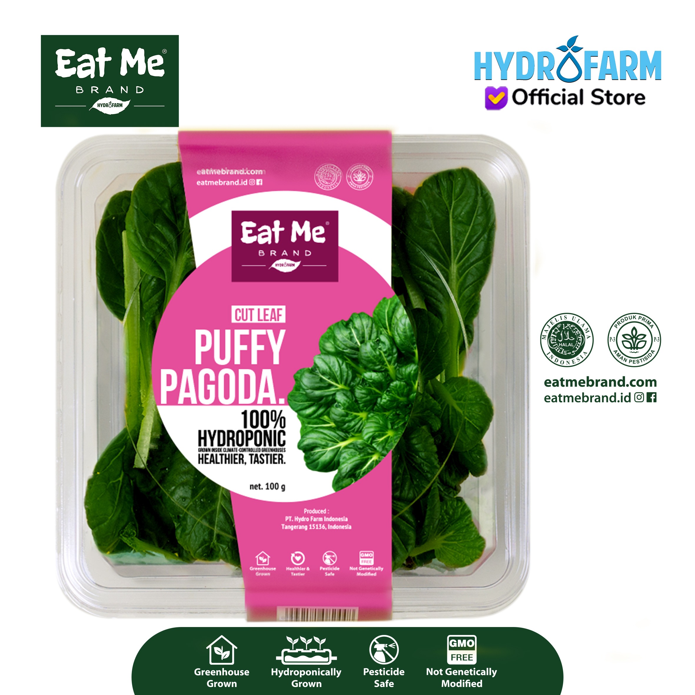 Cut Leaf Pagoda Tatsoi Potongan (Hidroponik) - Eat Me Brand