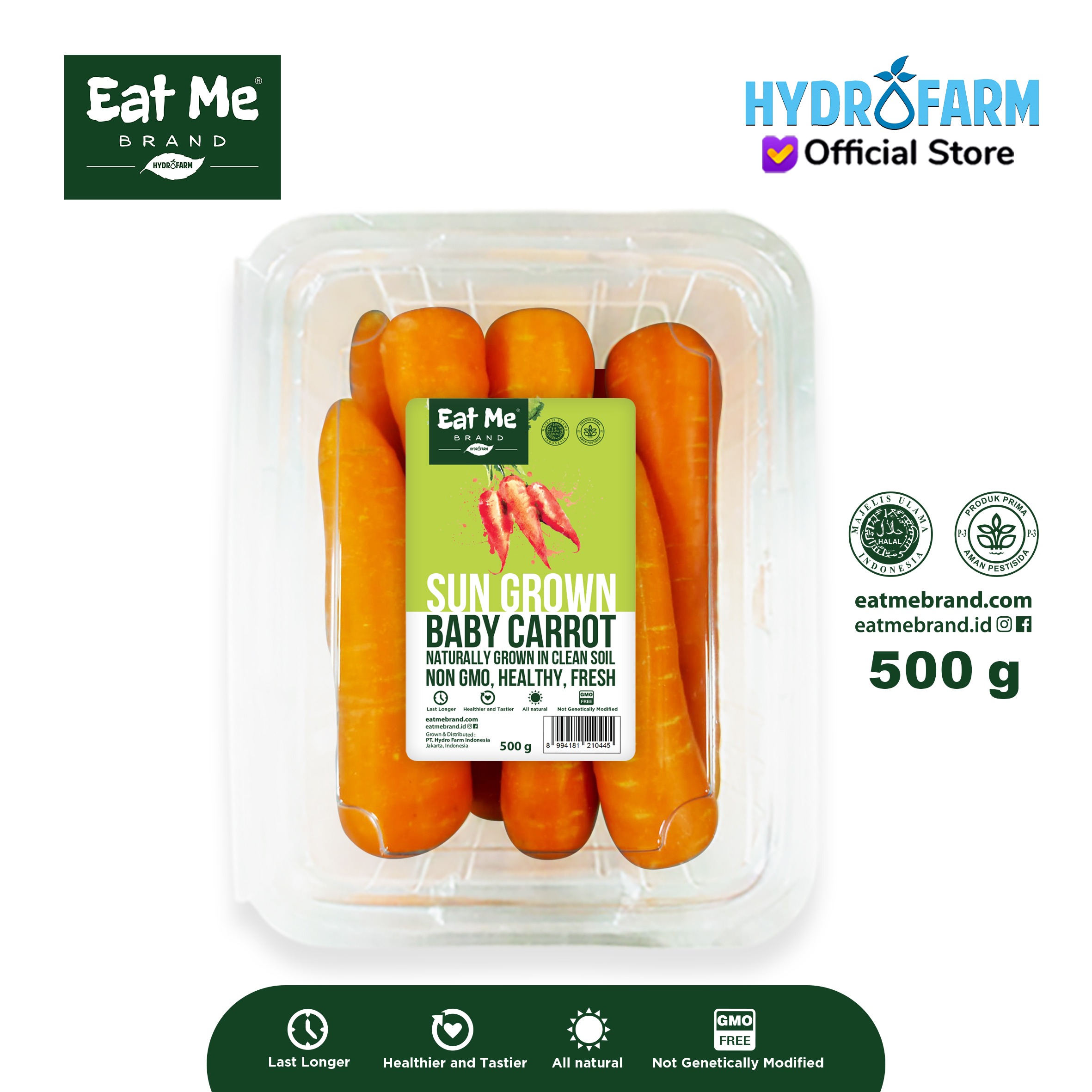 Wortel Brastagi Carrot - Eat Me Brand