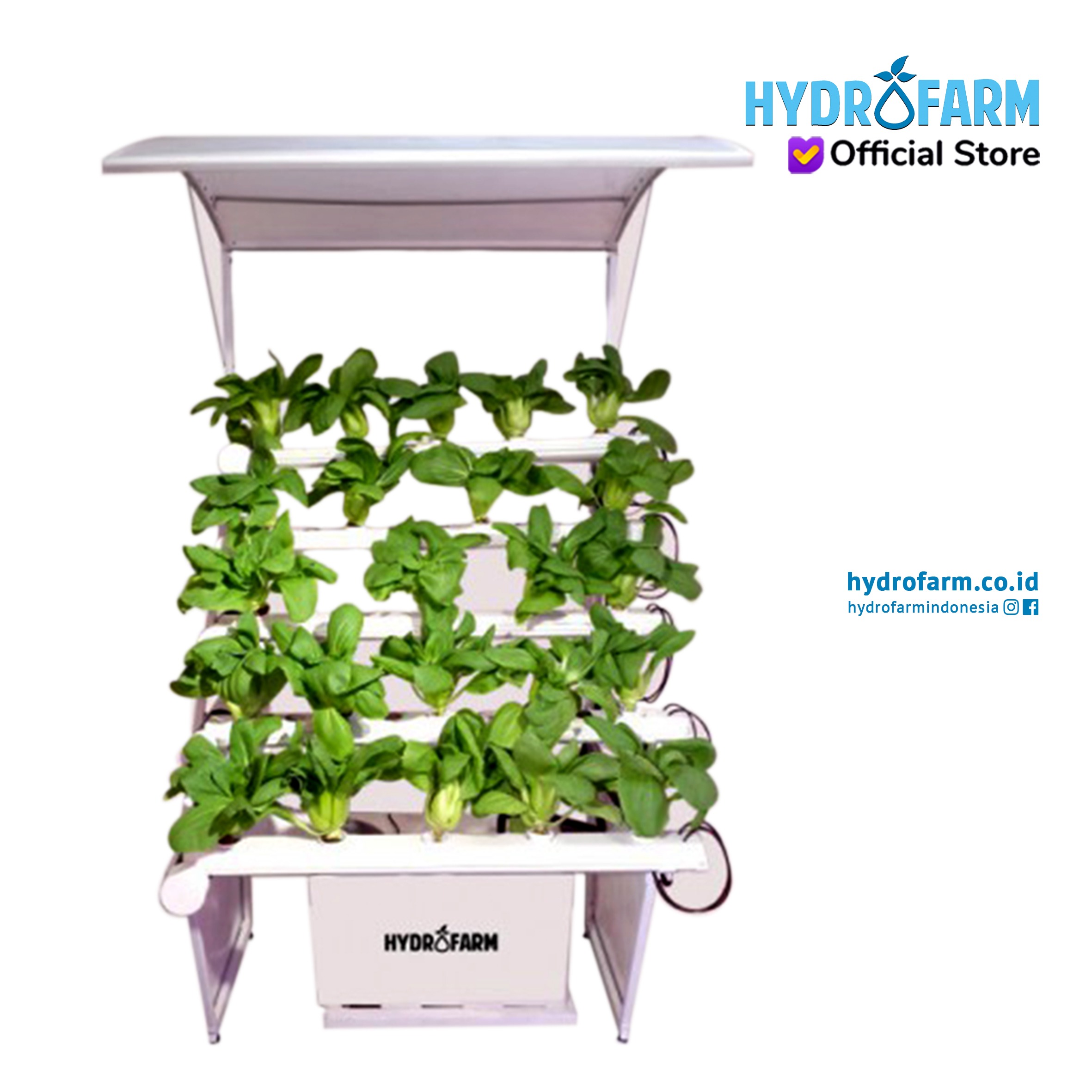 Exoslim 100 / Sistem Hidroponik NFT Starter Kit - Hydrofarm 