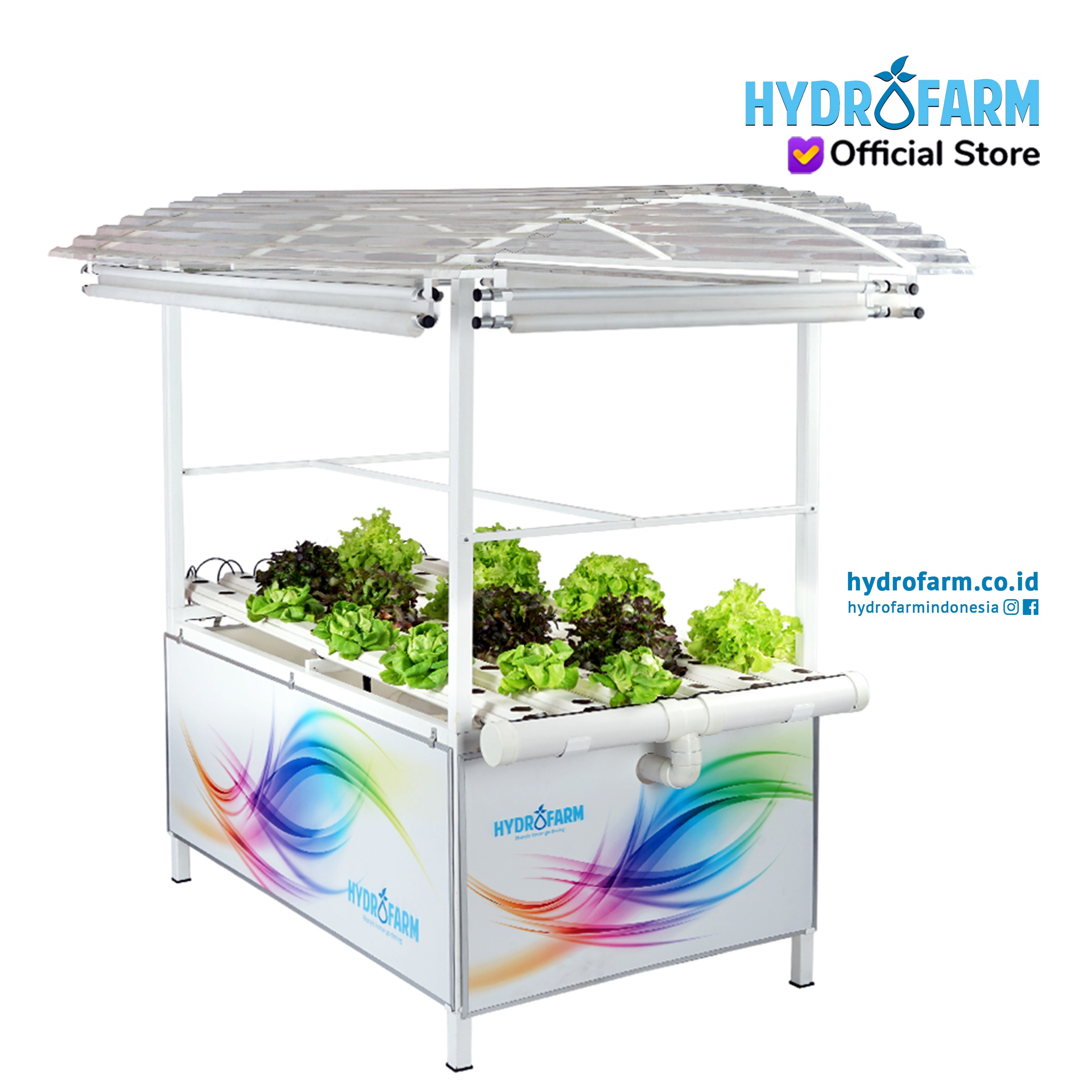 Exosun / Sistem Hidroponik Exosun NFT Starter Kit - Hydrofarm