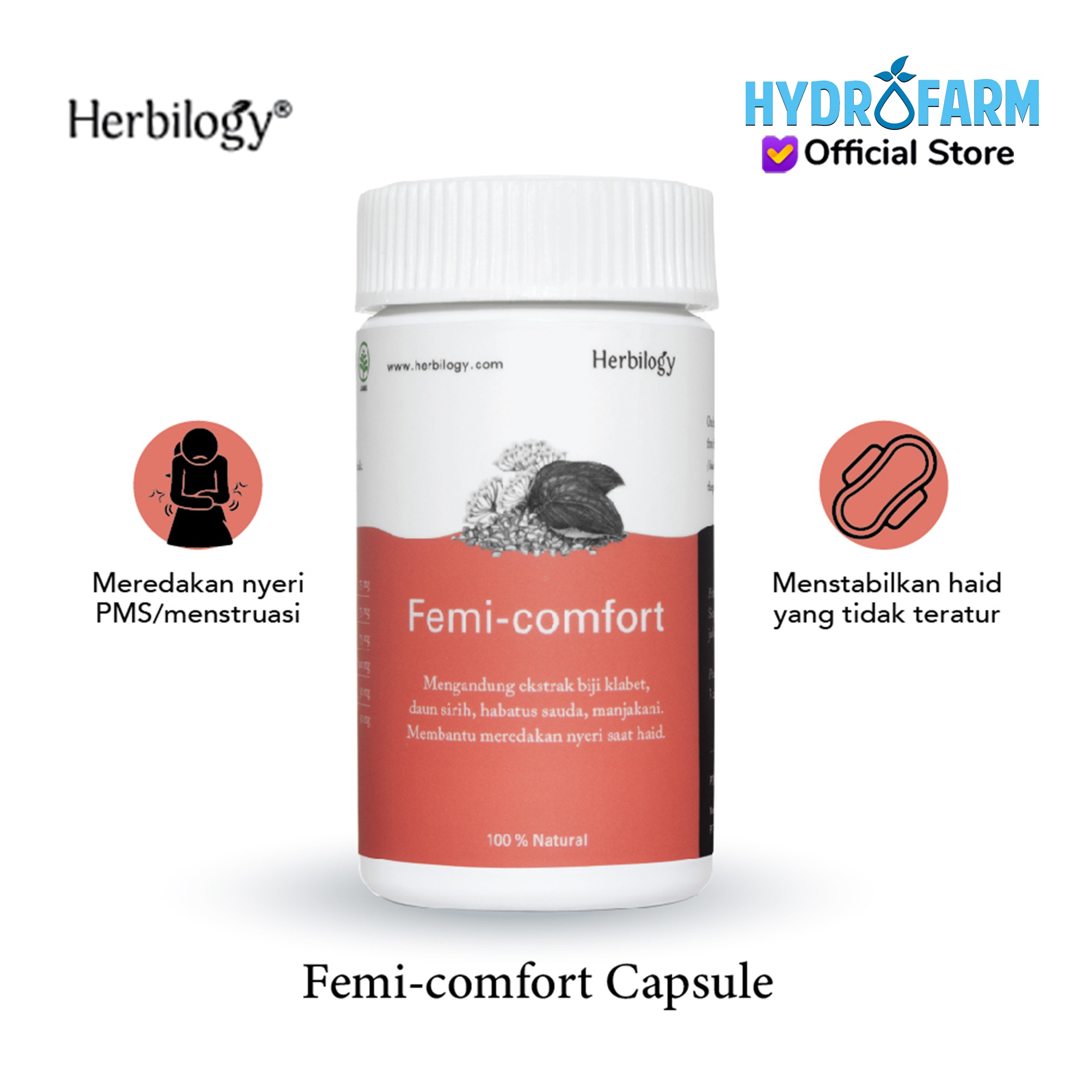 Herbilogy - Femi Comfort Veg. Capsule