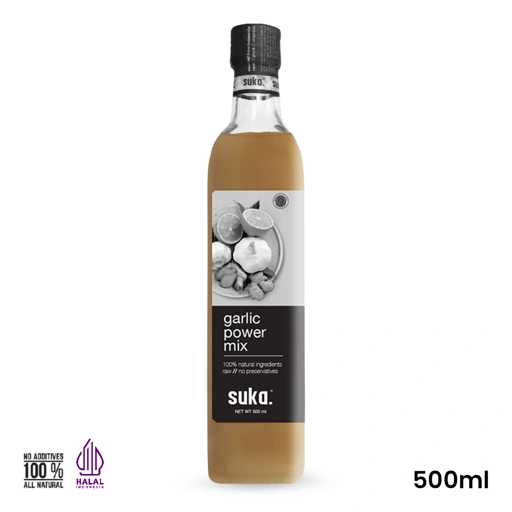 Image of Garlic Power / Jus Bawang Putih Herbal (500ml) - SUKA
