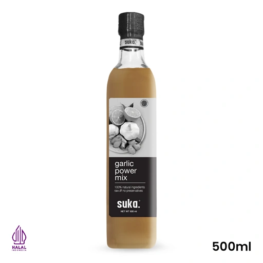 Image of Garlic Power / Jus Bawang Putih Herbal (500ml) - SUKA