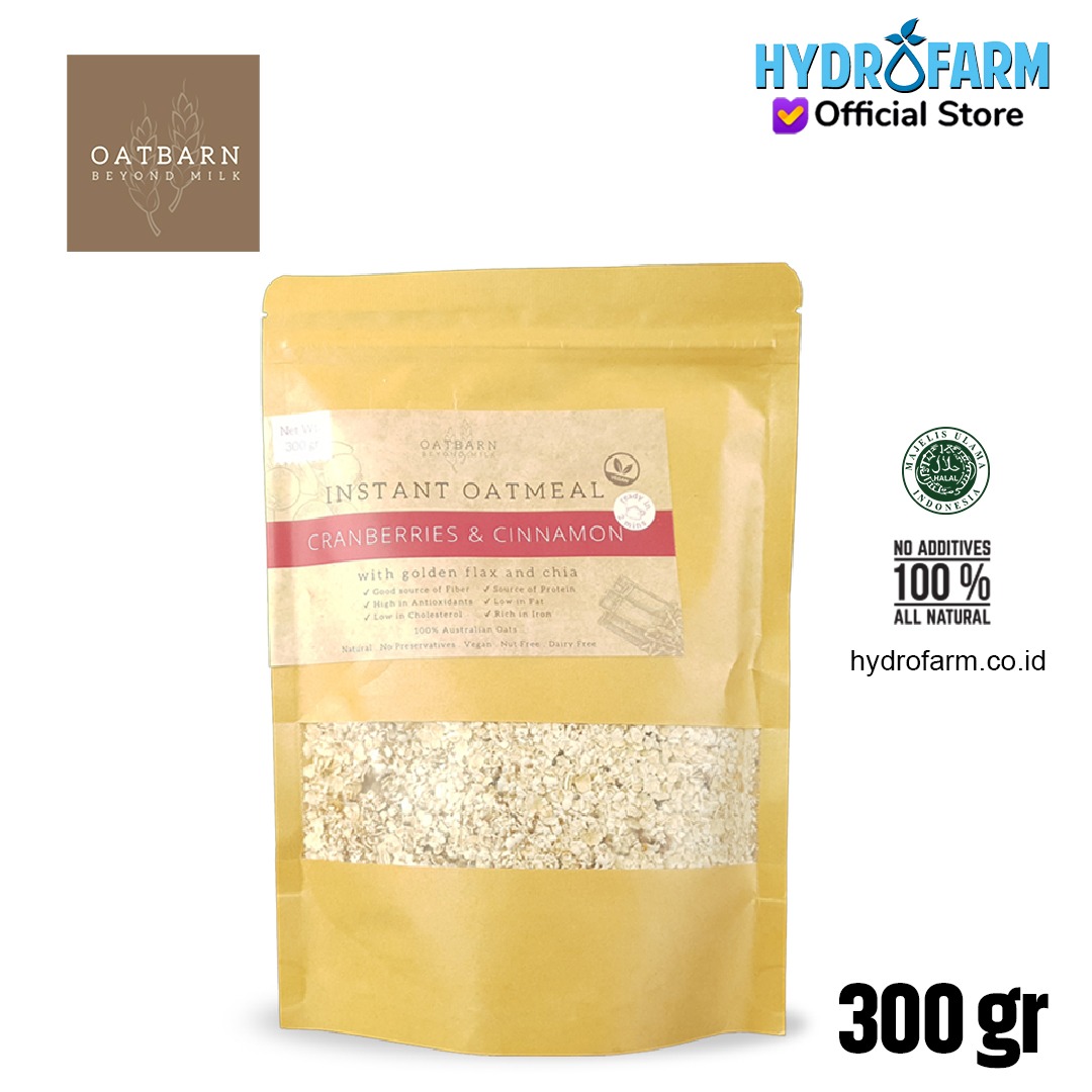 OATMEAL POUCH - Cranberry & Cinnamon (OATBARN)