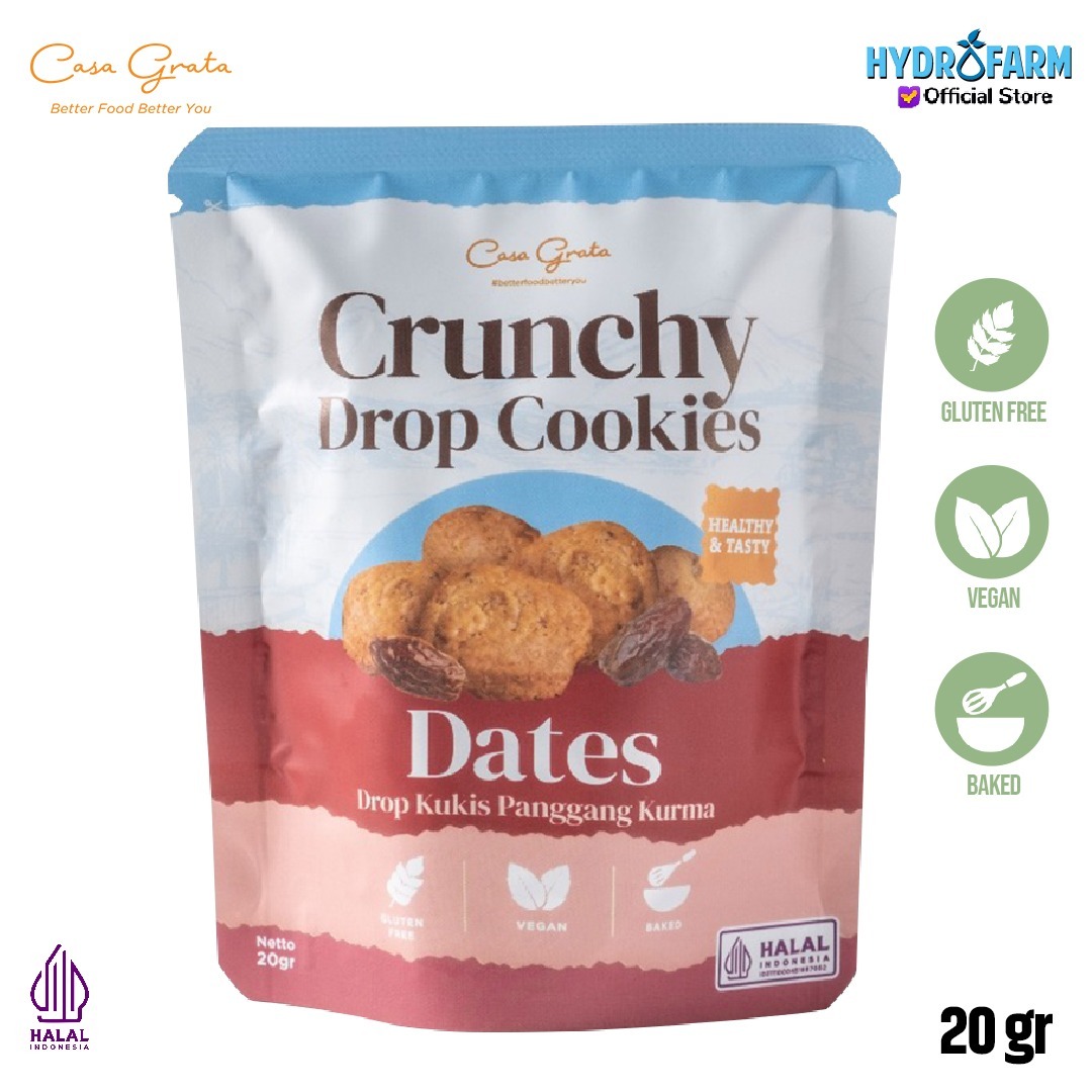 Casa Grata - Crunchy Drop Cookies Dates / Kurma