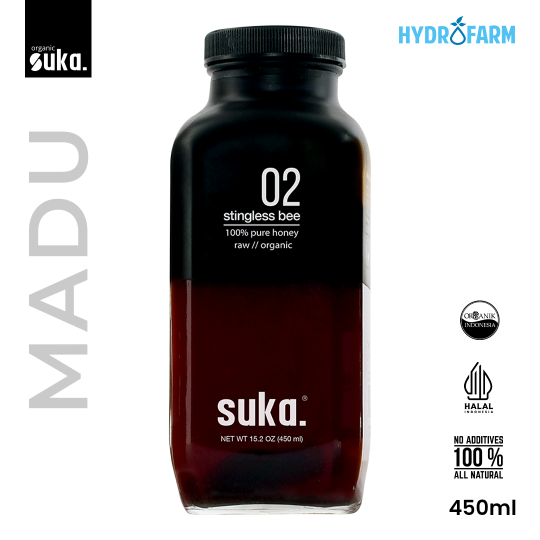 Stingless Bee Honey / Madu Trigona Stingless Bee (450ml) - SUKA