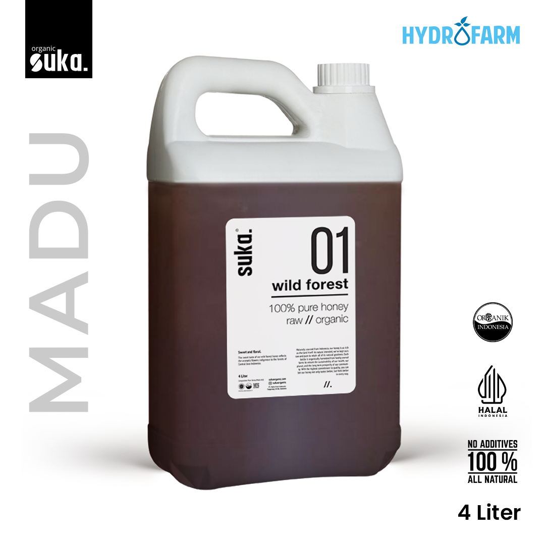 Wild Forest Honey / Madu Hutan Liar (4 liter) - SUKA