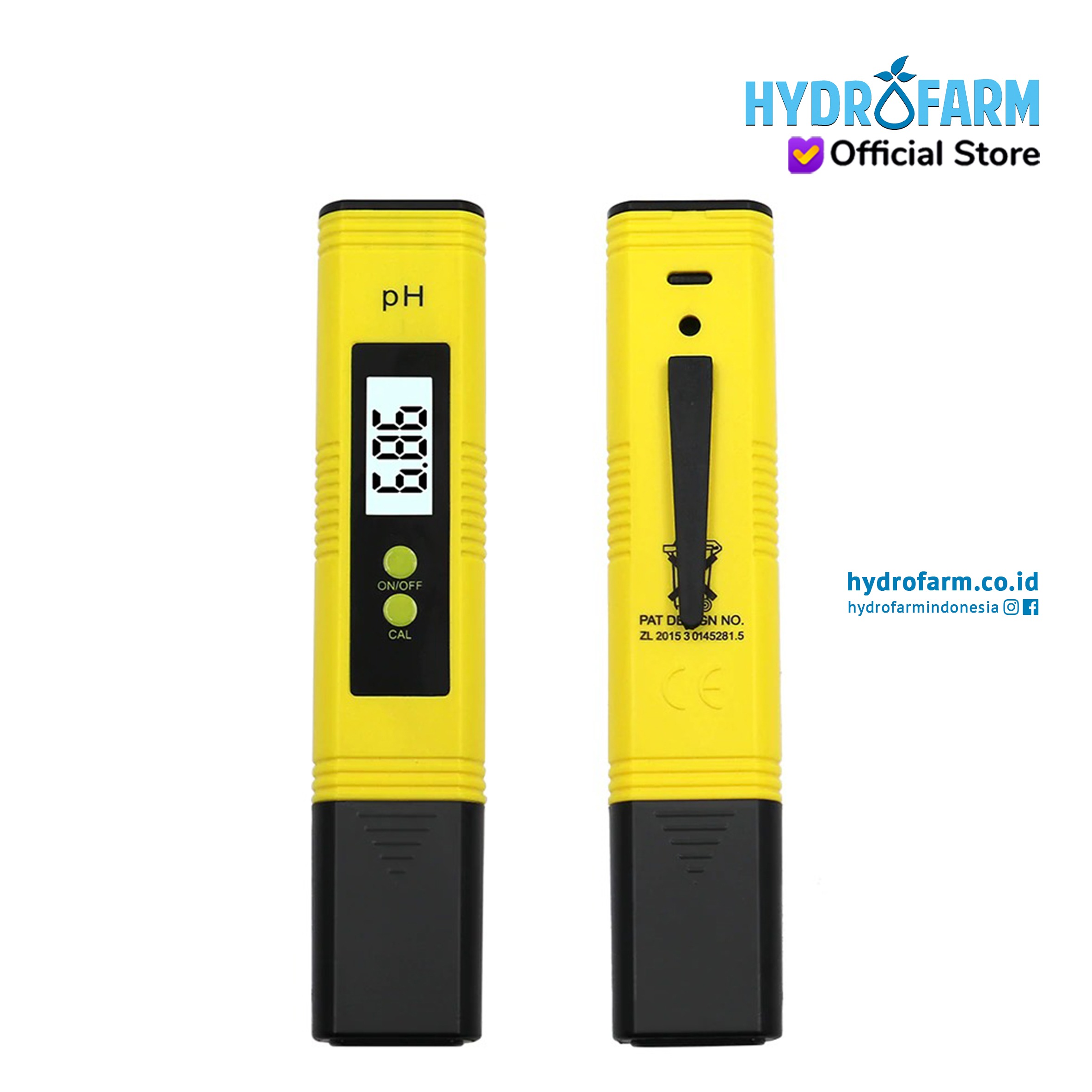 PH Meter Digital / Alat Ukur PH Hidroponik - Hydrofarm