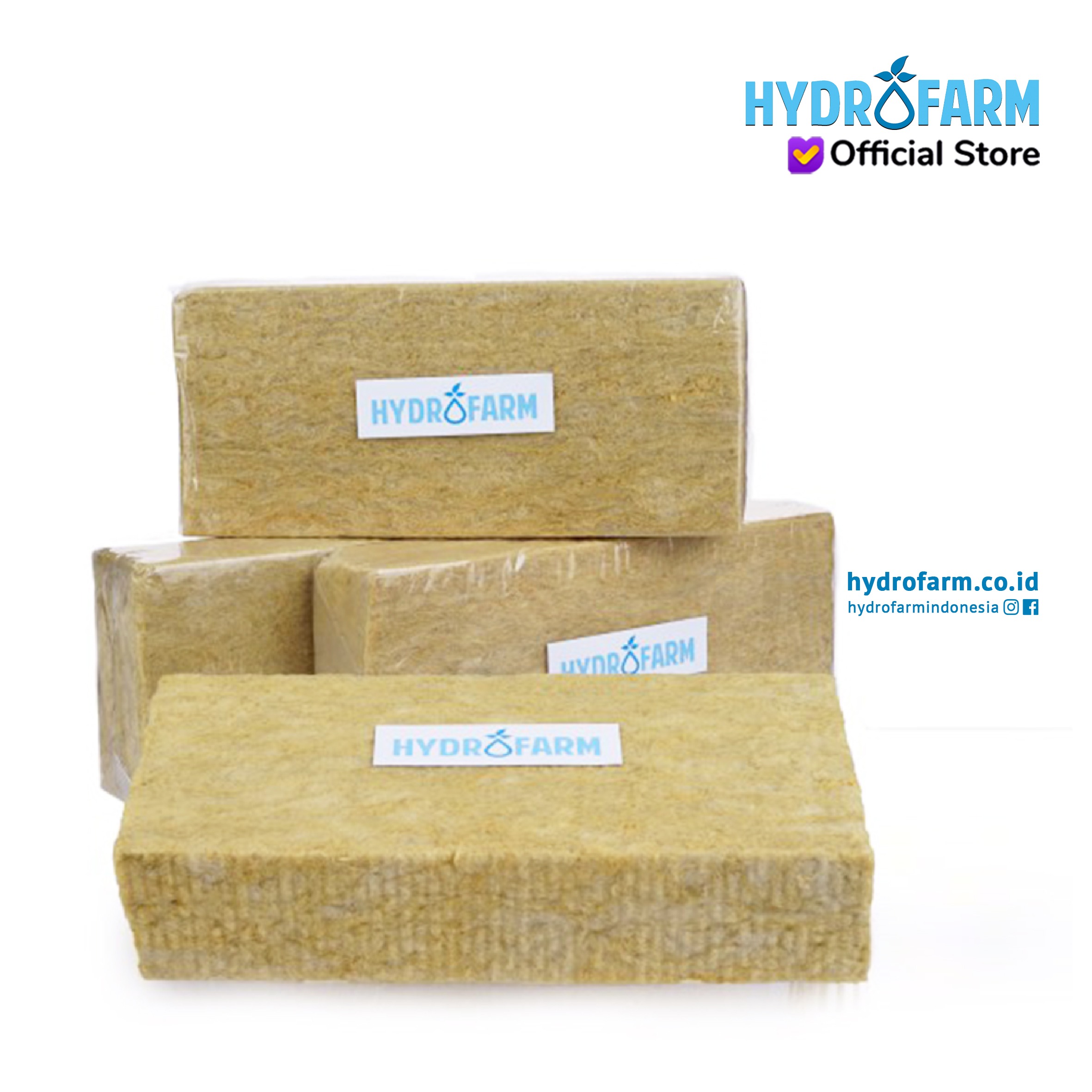 Rockwool Media Tanam Hidroponik - Hydrofarm