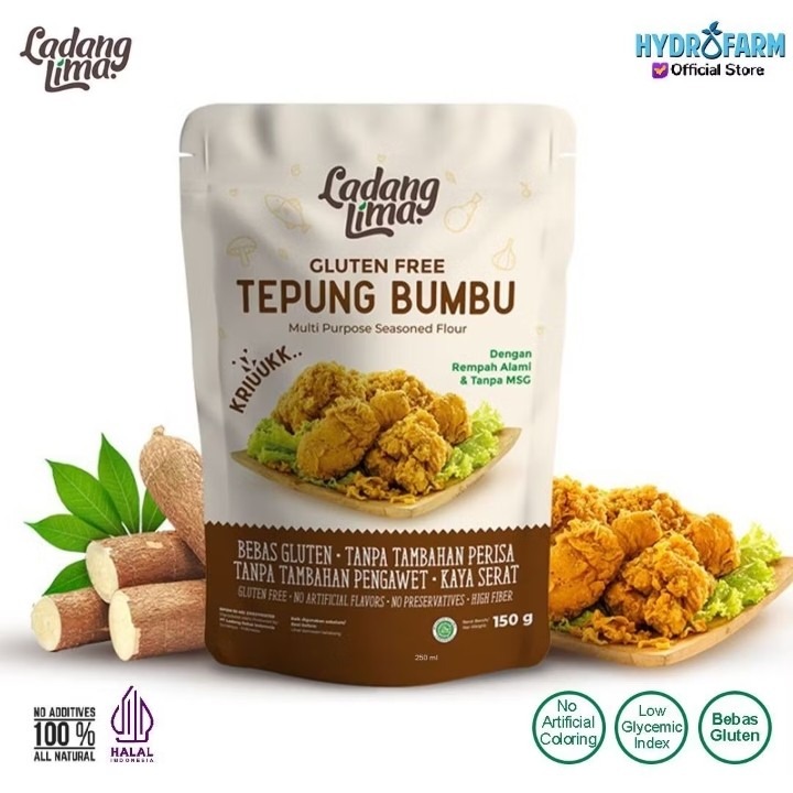 Ladang Lima - Seasoned Flour / Tepung Bumbu Gluten Free