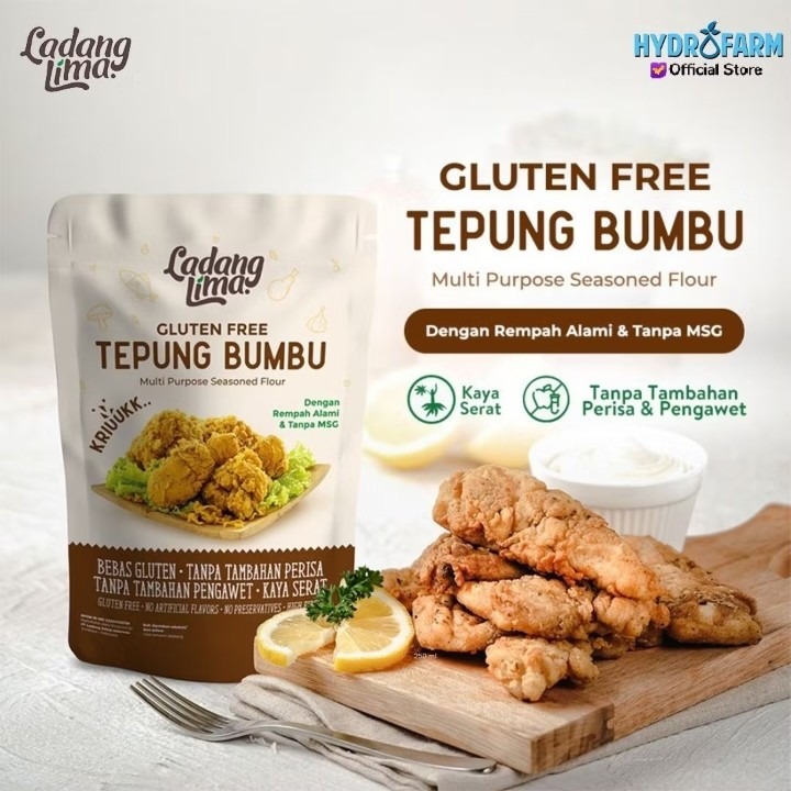 Ladang Lima - Seasoned Flour / Tepung Bumbu Gluten Free