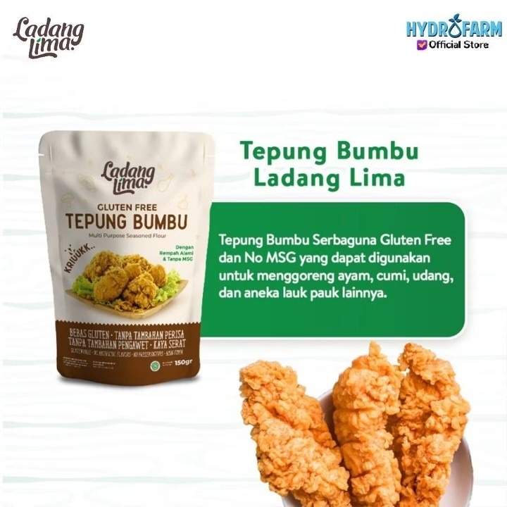 Ladang Lima - Seasoned Flour / Tepung Bumbu Gluten Free