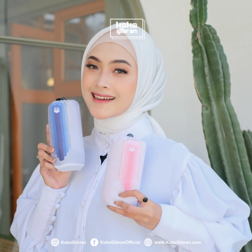 Image of Sajadah Traveling Pouch KokoGibran / Sajadah Traveling Dewasa / Sajadah Saku (STN0105060714151617)