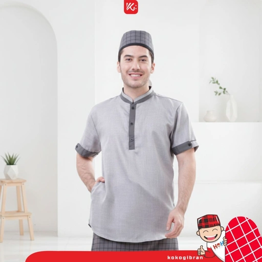 Image of Koko Ayah Abu KokoGibran/ Koko Dewasa Tangan Pendek/ Koko Dewasa Terlaris/ Koko Dewasa (ZAIDAN)