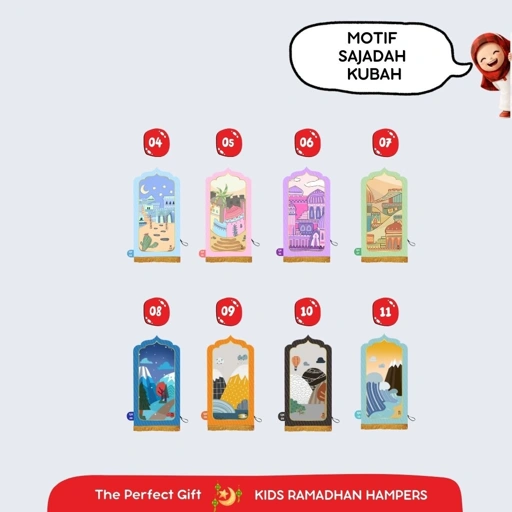 Image of Hampers Ramadhan Anak Paket JABAL – Sajadah Anak | Hadiah Ramadhan & Lebaran