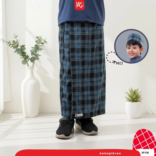 Image of (SP130) Sarung Celana Anak Kareem / Sarung Anak Instan