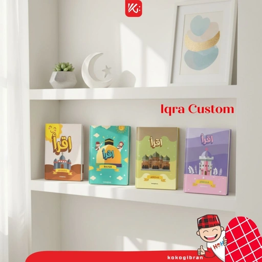 Image of Iqro' Custom / Iqra Custom Nama / Iqra HardCover