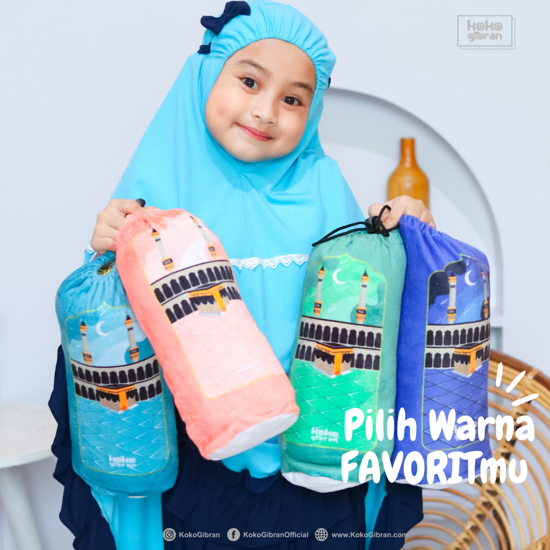 (READY) Sajadah Anak Eksklusif KokoGibran / Sajadah Anak Custom Nama / Sajadah Anak Tebal (Boys Series)