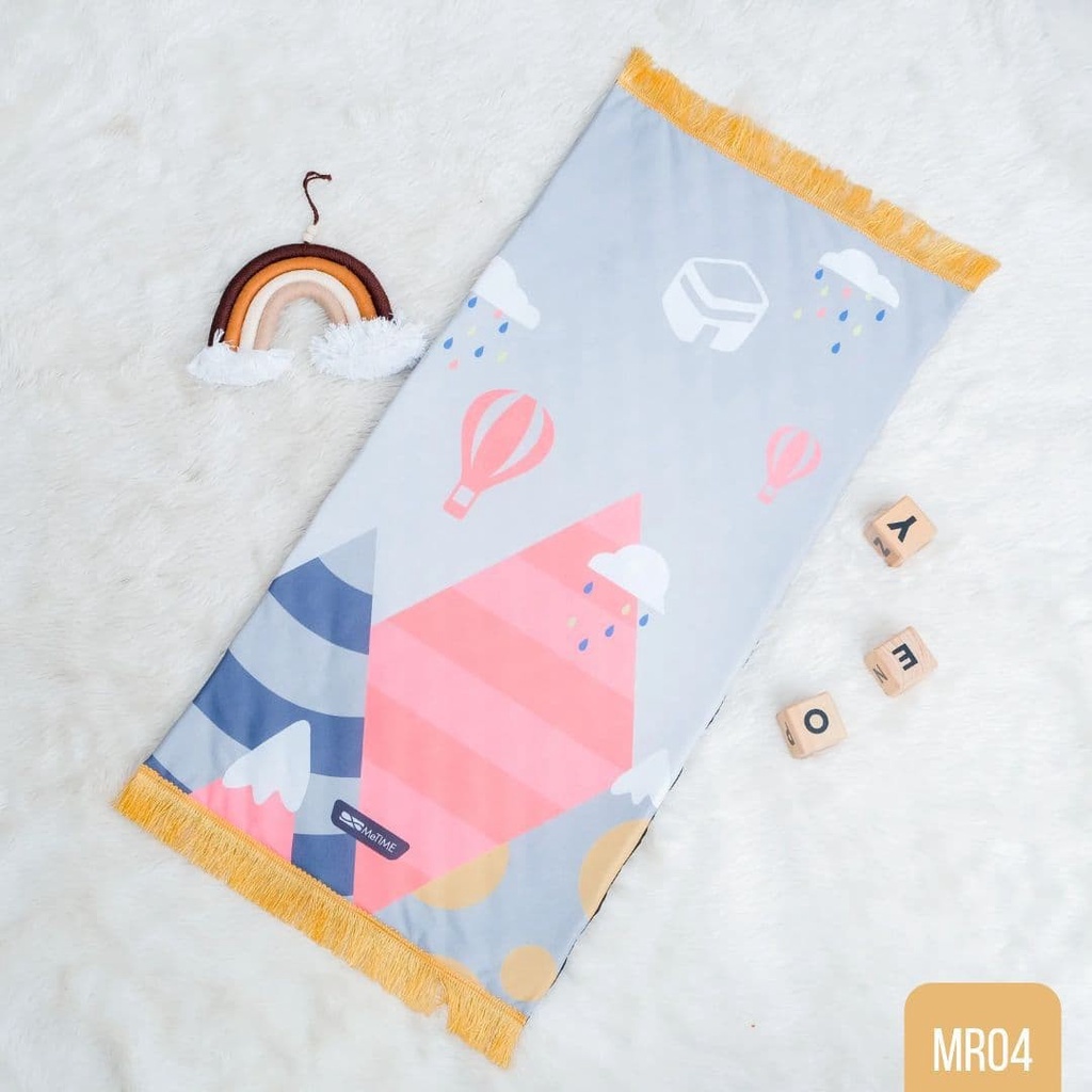 Sajadah Anak Rumbai MeTime / Sajadah Anak / Sajadah Tebal (Colorful Series)